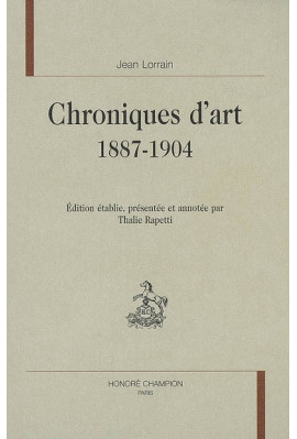 CHRONIQUES D'ART 1887-1904