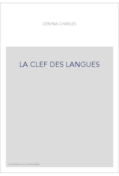LA CLEF DES LANGUES