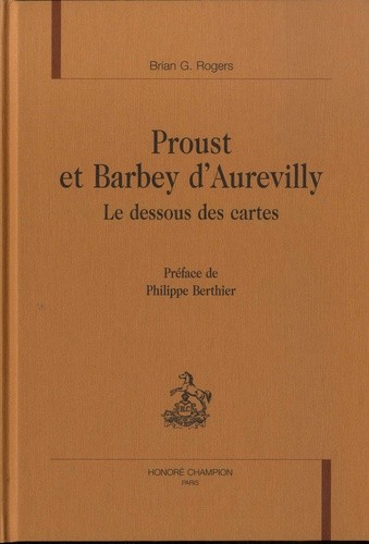 PROUST ET BARBEY D'AUREVILLY