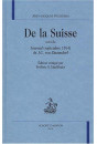 DE LA SUISSE