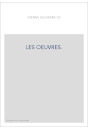LES OEUVRES.