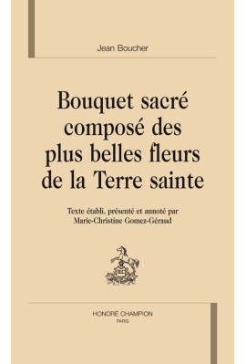 BOUQUET SACRE COMPOSE DES PLUS BELLES FLEURS DE LA TERRE SAINTE