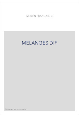 MELANGES DIF