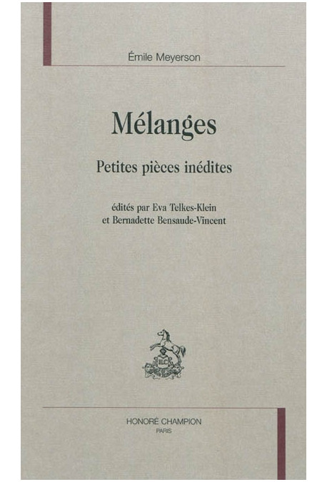 MELANGES  PETITES PIECES INEDITES