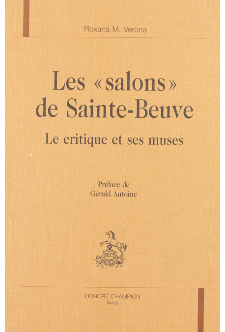 LES SALONS DE SAINTE-BEUVE.