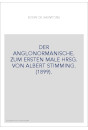 DER ANGLONORMANISCHE. ZUM ERSTEN MALE HRSG. VON ALBERT STIMMING. (1899).