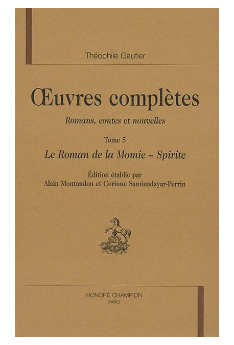 OEUVRES COMPLETES. ROMANS, CONTES ET NOUVELLES, TOME 5