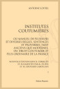 INSTITUTES COUTUMIERES