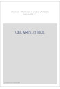 OEUVRES. (1803).