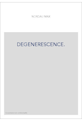 DEGENERESCENCE.