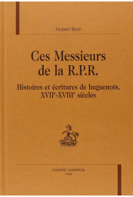 CES MESSIEURS DE LA R.P.R.