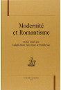MODERNITE ET ROMANTISME