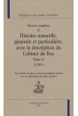OEUVRES COMPLETES. VOL.II. HISTOIRE NATURELLE,GENERALE ET PARTICULIERE AVEC LA DESCRIPTION DU CABINET DU ROY