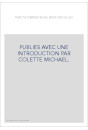 PUBLIES AVEC UNE INTRODUCTION PAR COLETTE MICHAEL.