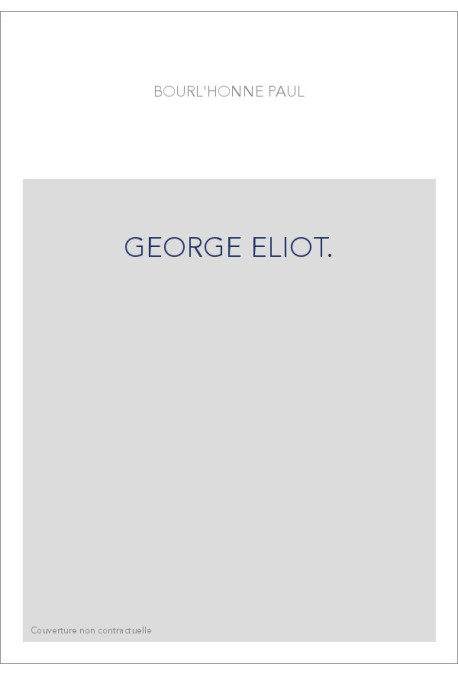 GEORGE ELIOT.