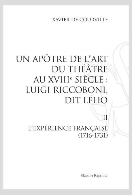 LUIGI RICCOBONI, DIT LÉLIO. T2
