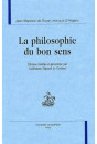 LA PHILOSOPHIE DU BON SENS