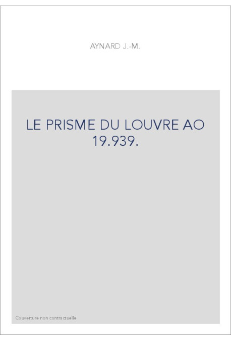 LE PRISME DU LOUVRE AO 19.939.