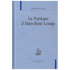 LA POÉTIQUE D'ALAIN-RENÉ LESAGE