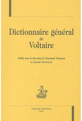 DICTIONNAIRE GENERAL DE VOLTAIRE