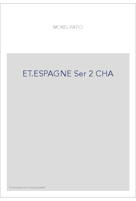 ET.ESPAGNE Ser 2 CHA