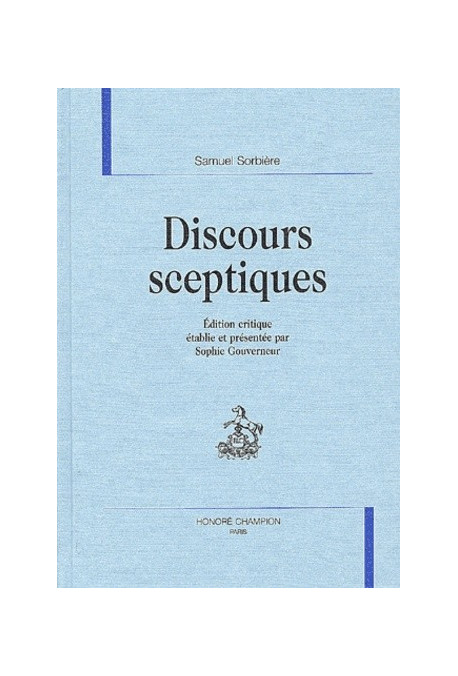 DISCOURS SCEPTIQUES