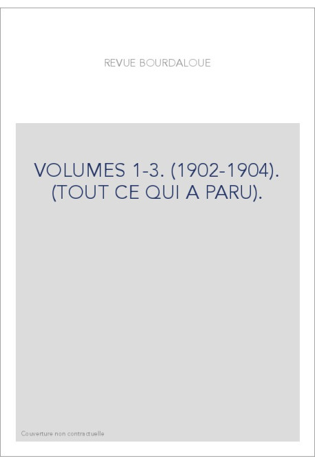 VOLUMES 1-3. (1902-1904). (TOUT CE QUI A PARU).