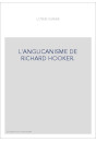 L'ANGLICANISME DE RICHARD HOOKER.