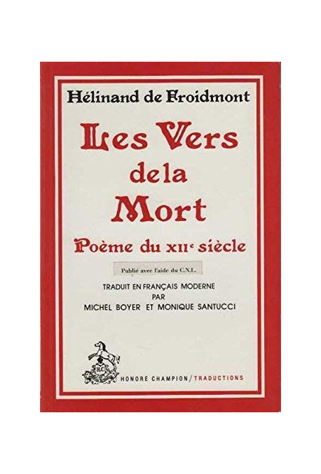 LES VERS DE LA MORT. EDITION BILINGUE.