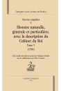 OEUVRES COMPLETES VOL V. HISTOIRE NATURELLE, GENERALE ET PARTICULIERE, AVEC LA DESCRIPTION DU CABINET DU ROI