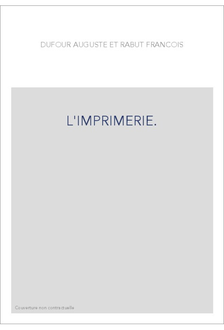 L'IMPRIMERIE.