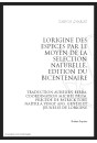OEUVRES COMPLETES VOL. XVII. L'ORIGINE DES ESPECES