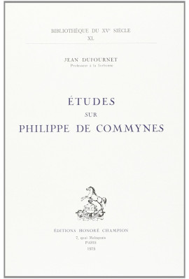 ETUDE SUR PHILIPPE DE COMMYNES.