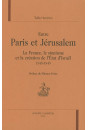 ENTRE PARIS ET JERUSALEM