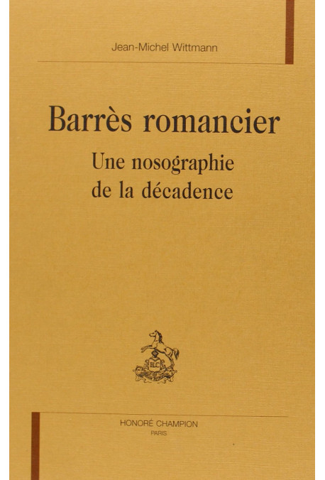 BARRES ROMANCIER