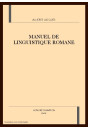 MANUEL DE LINGUISTIQUE ROMANE