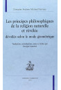 LES PRINCIPES PHILOSOPHIQUES DE LA RELIGION NATURELLE  ET RÉVÉLÉE
