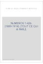 NUMEROS 1-426. (1889-1914). (TOUT CE QUI A PARU).