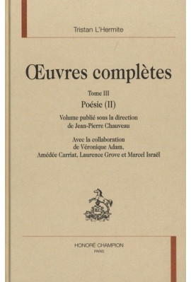 OEUVRES COMPLETES TOME 3