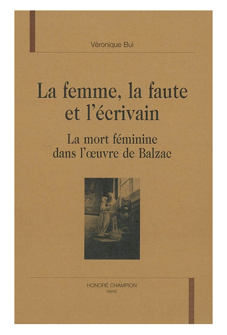 LA FEMME, LA FAUTE ET L'ECRIVAIN