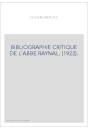 BIBLIOGRAPHIE CRITIQUE DE L'ABBE RAYNAL. (1922).