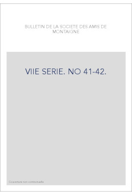 VIIE SERIE. NO 41-42.