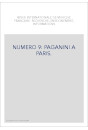 NUMERO 9: PAGANINI A PARIS.