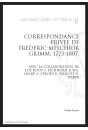 CORRESPONDANCE PRIVEE DE FREDERIC-MELCHIOR GRIMM (1723-1806)