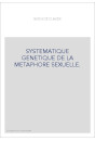 SYSTEMATIQUE GENETIQUE DE LA METAPHORE SEXUELLE.
