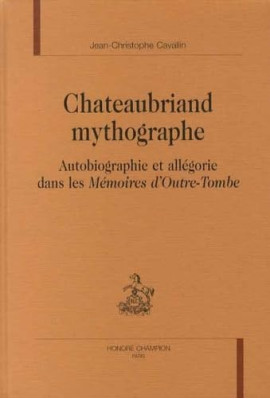 CHATEAUBRIAND MYTHOGRAPHE