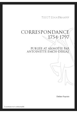 CORRESPONDANCE. 1754-1797