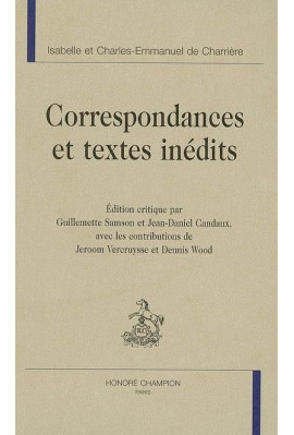 CORRESPONDANCES ET TEXTES INEDITS