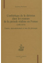 L'ESTHETIQUE DE LA DERISION DANS LES ROMANS DE LA      PERIODE REALISTE EN FRANCE (1850-1870)