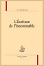 L'ÉCRITURE DE L'INNOMMABLE